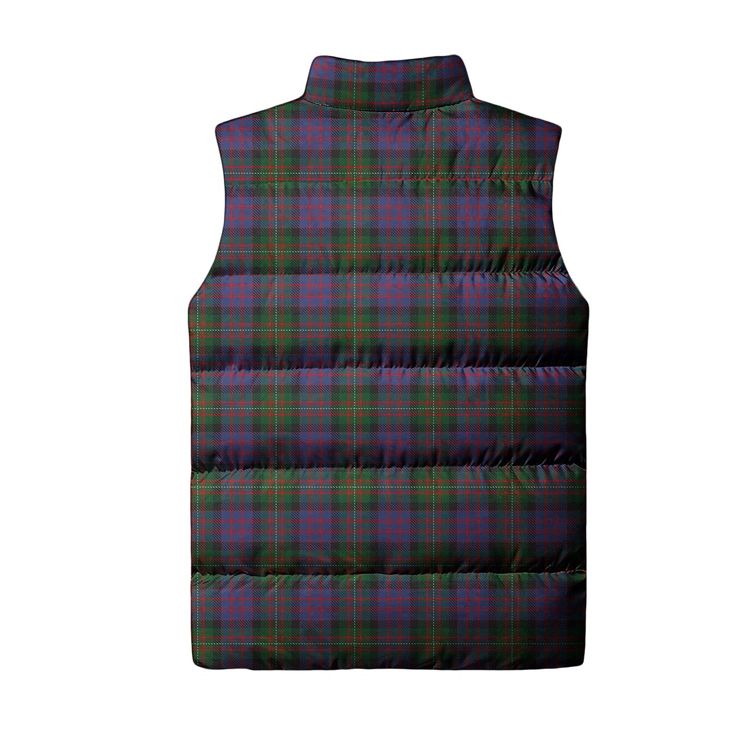 MacDonell (McDonell) Tartan Sleeveless Puffer Jacket Unisex L - Tartan Vibes Clothing
