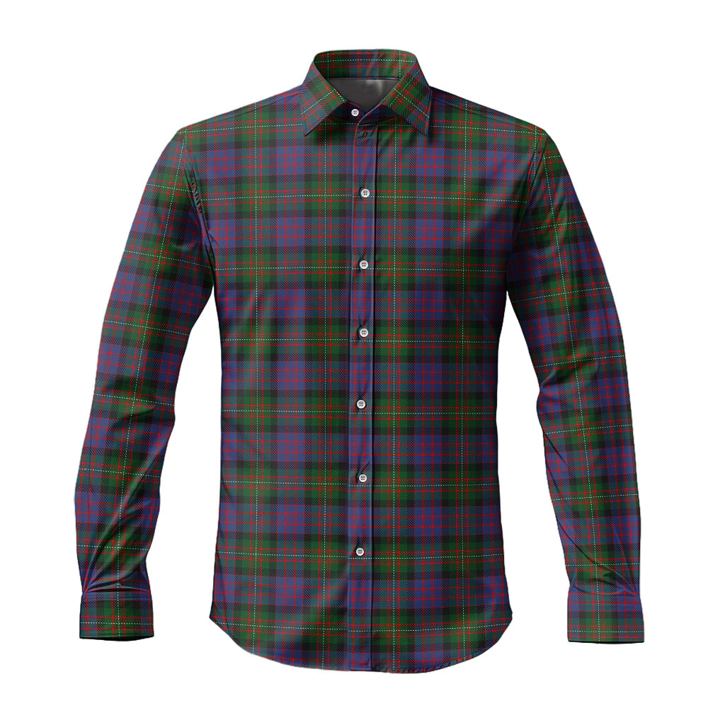 MacDonell (McDonell) Tartan Long Sleeve Button Up Shirt Men's Shirt - Tartan Vibes Clothing