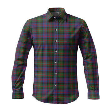 MacDonell (McDonell) Tartan Long Sleeve Button Up Shirt Men's Shirt - Tartan Vibes Clothing
