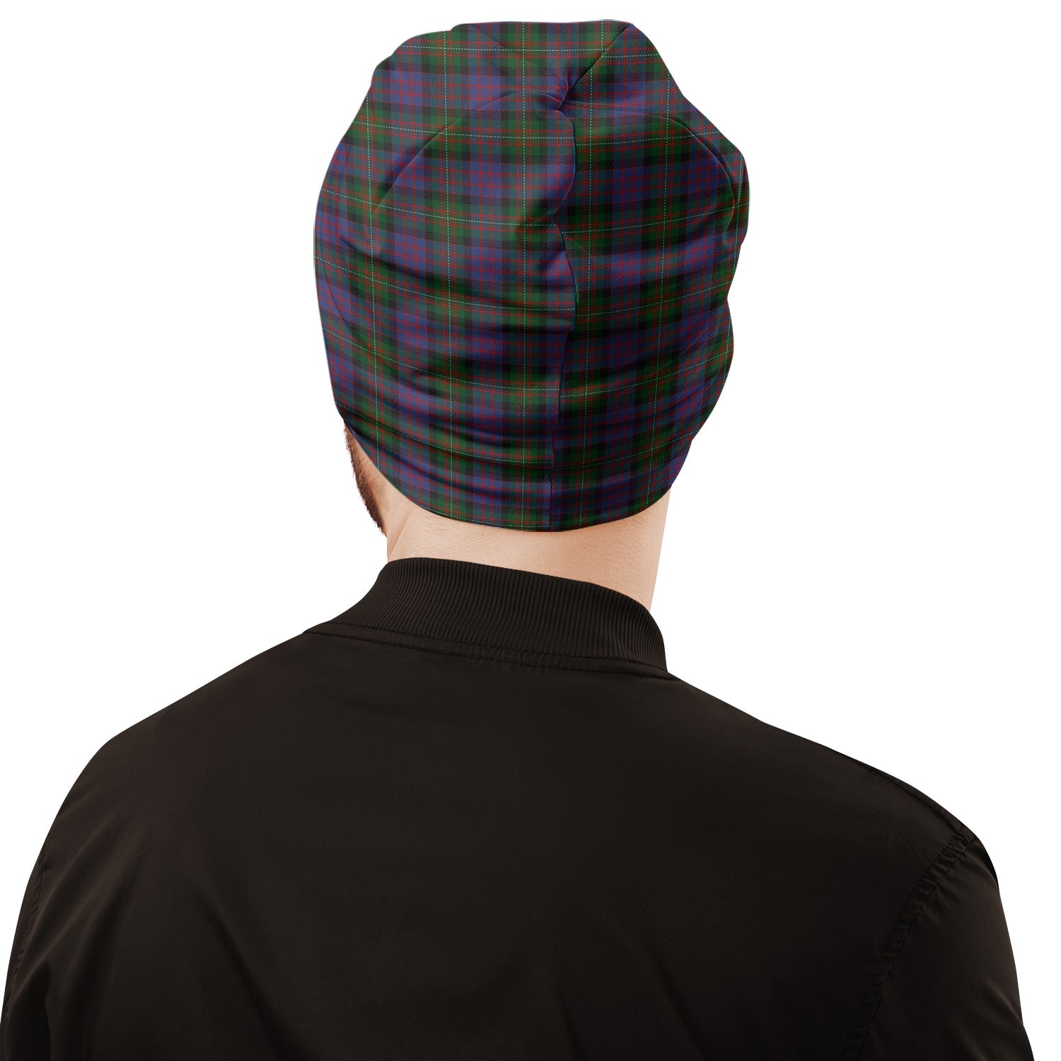MacDonell (McDonell) Tartan Beanies Hat with Family Crest - Tartan Vibes Clothing
