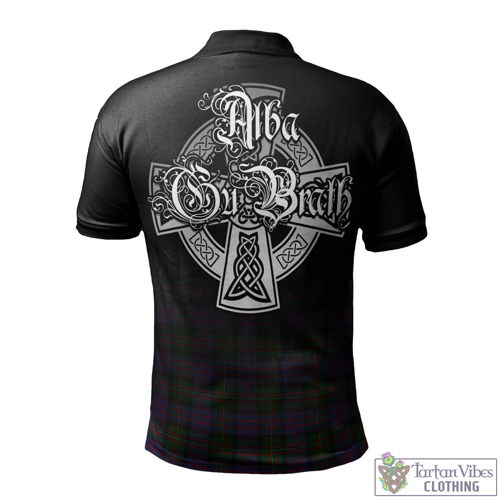 MacDonell (McDonell) Tartan Polo Shirt Featuring Alba Gu Brath Family Crest Celtic Inspired - Tartan Vibes Clothing