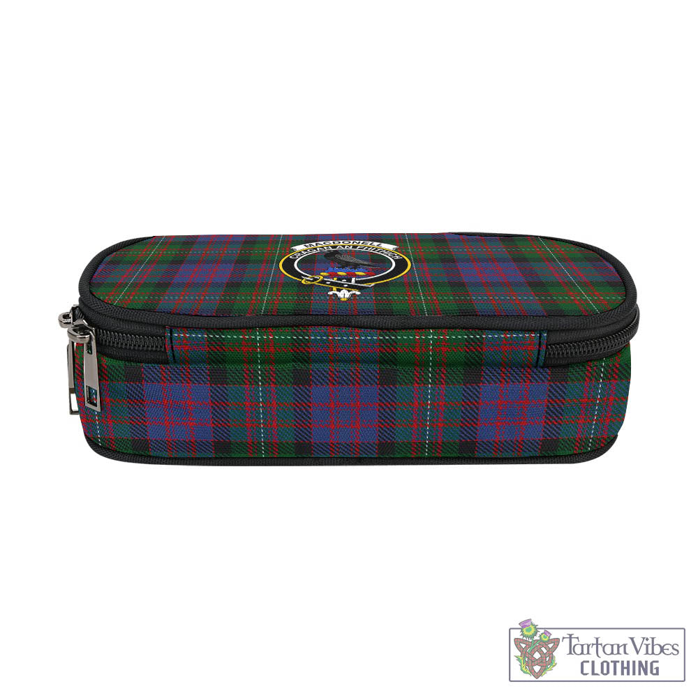 MacDonell (McDonell) Tartan Pen and Pencil Case with Family Crest - Tartan Vibes Clothing