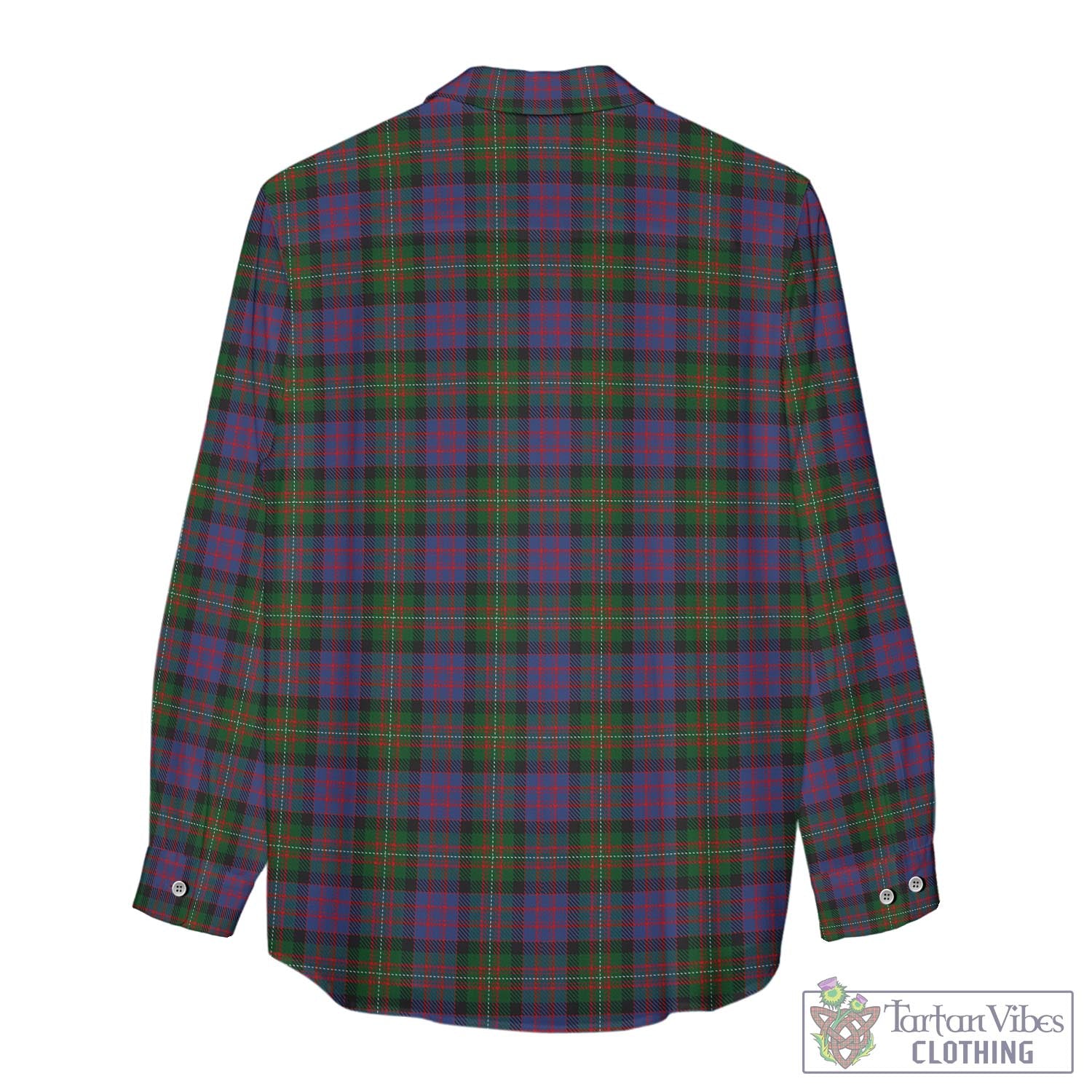 MacDonell (McDonell) Tartan Women's Casual Shirt - Tartan Vibes Clothing