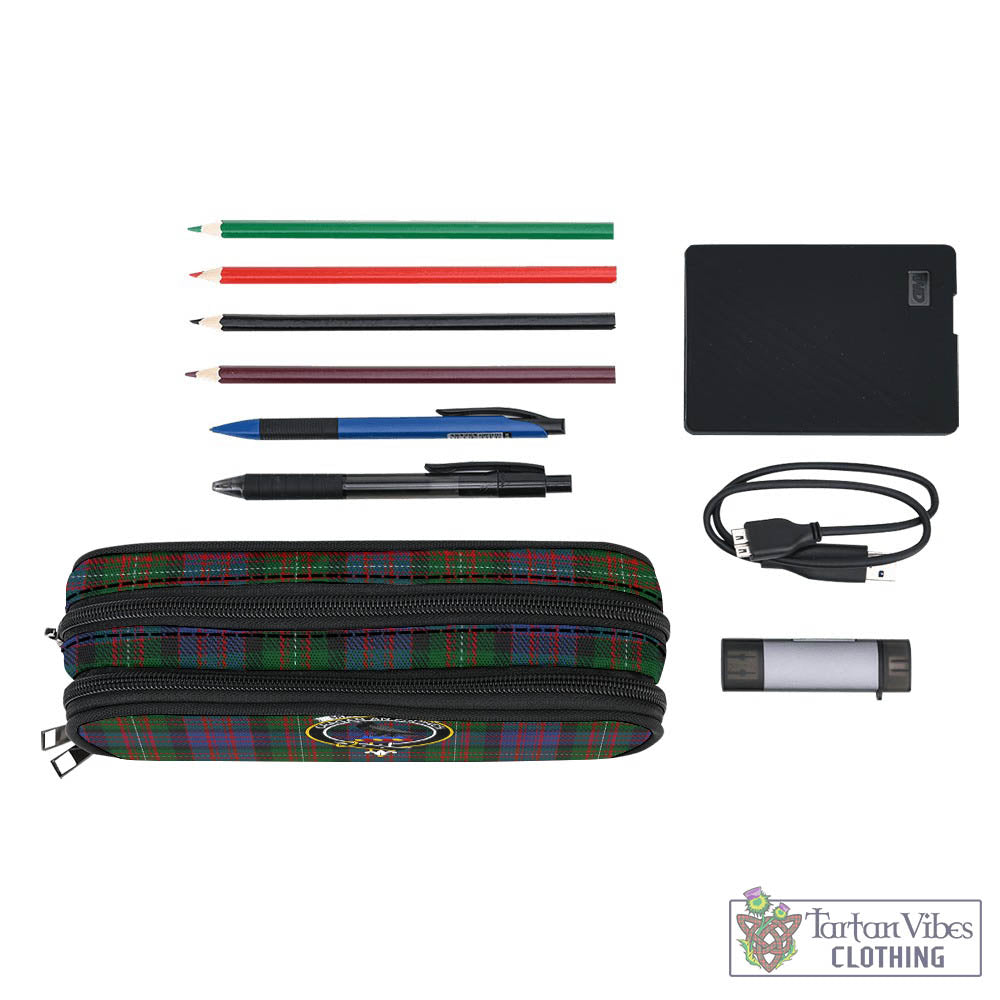MacDonell (McDonell) Tartan Pen and Pencil Case with Family Crest - Tartan Vibes Clothing