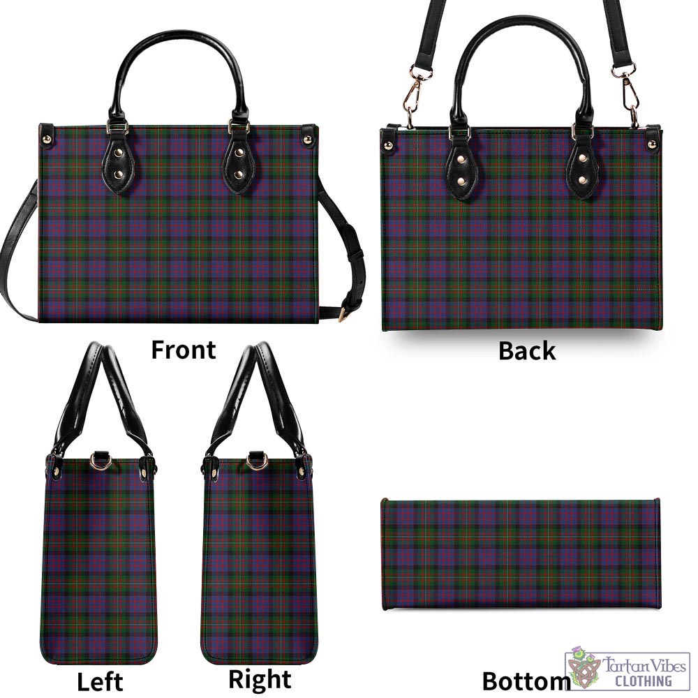 MacDonell (McDonell) Tartan Luxury Leather Handbags - Tartan Vibes Clothing
