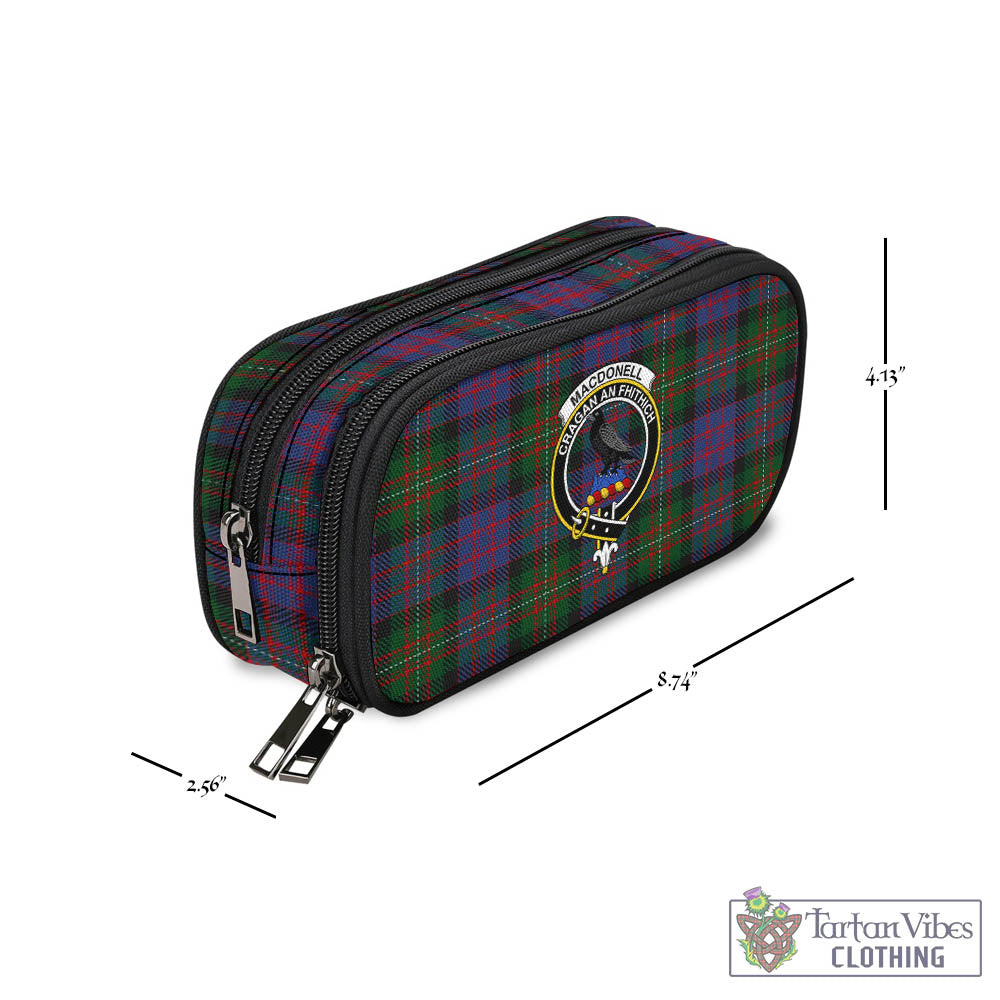 MacDonell (McDonell) Tartan Pen and Pencil Case with Family Crest - Tartan Vibes Clothing