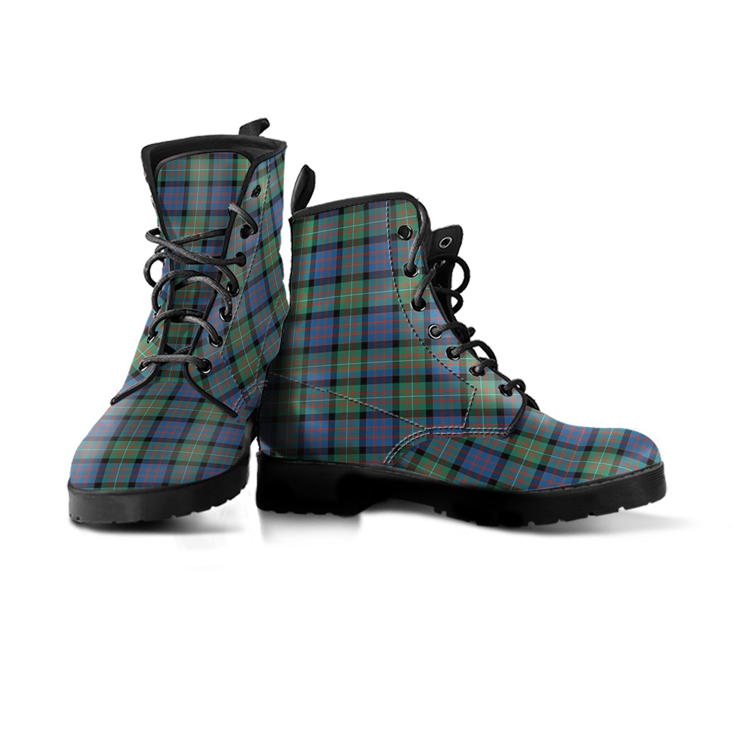 macdonell-of-glengarry-ancient-tartan-leather-boots