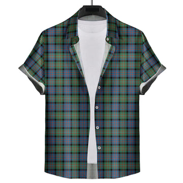 MacDonell of Glengarry Ancient Tartan Short Sleeve Button Down Shirt