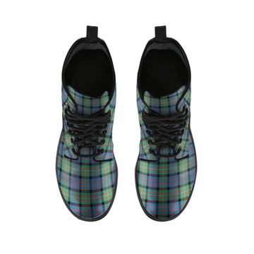 MacDonell of Glengarry Ancient Tartan Leather Boots