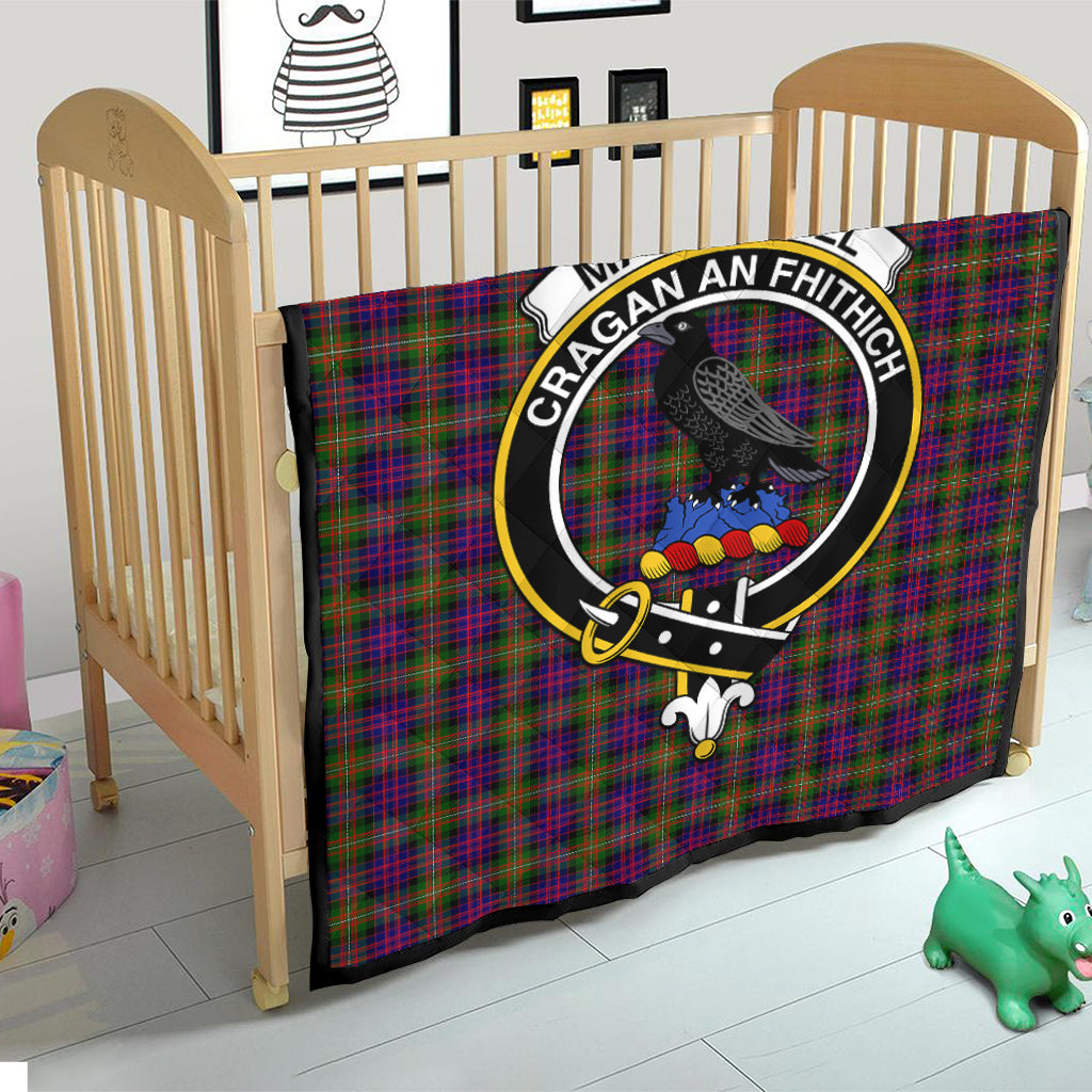 macdonell-of-glengarry-modern-tartan-quilt-with-family-crest