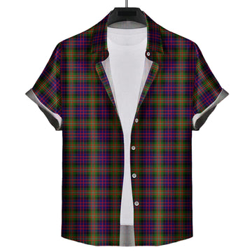 MacDonell of Glengarry Modern Tartan Short Sleeve Button Down Shirt