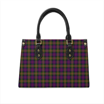 MacDonell of Glengarry Modern Tartan Leather Bag