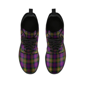 MacDonell of Glengarry Modern Tartan Leather Boots
