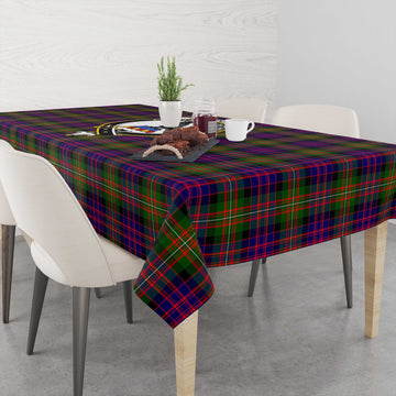 MacDonell of Glengarry Modern Tatan Tablecloth with Family Crest