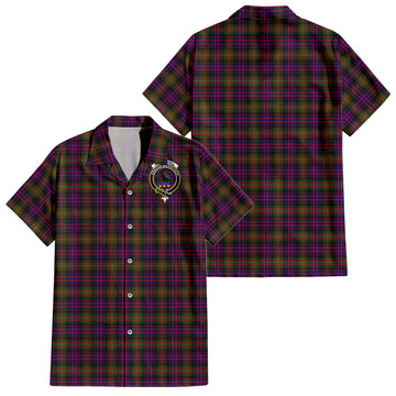 macdonell-of-glengarry-modern-tartan-short-sleeve-button-down-shirt-with-family-crest