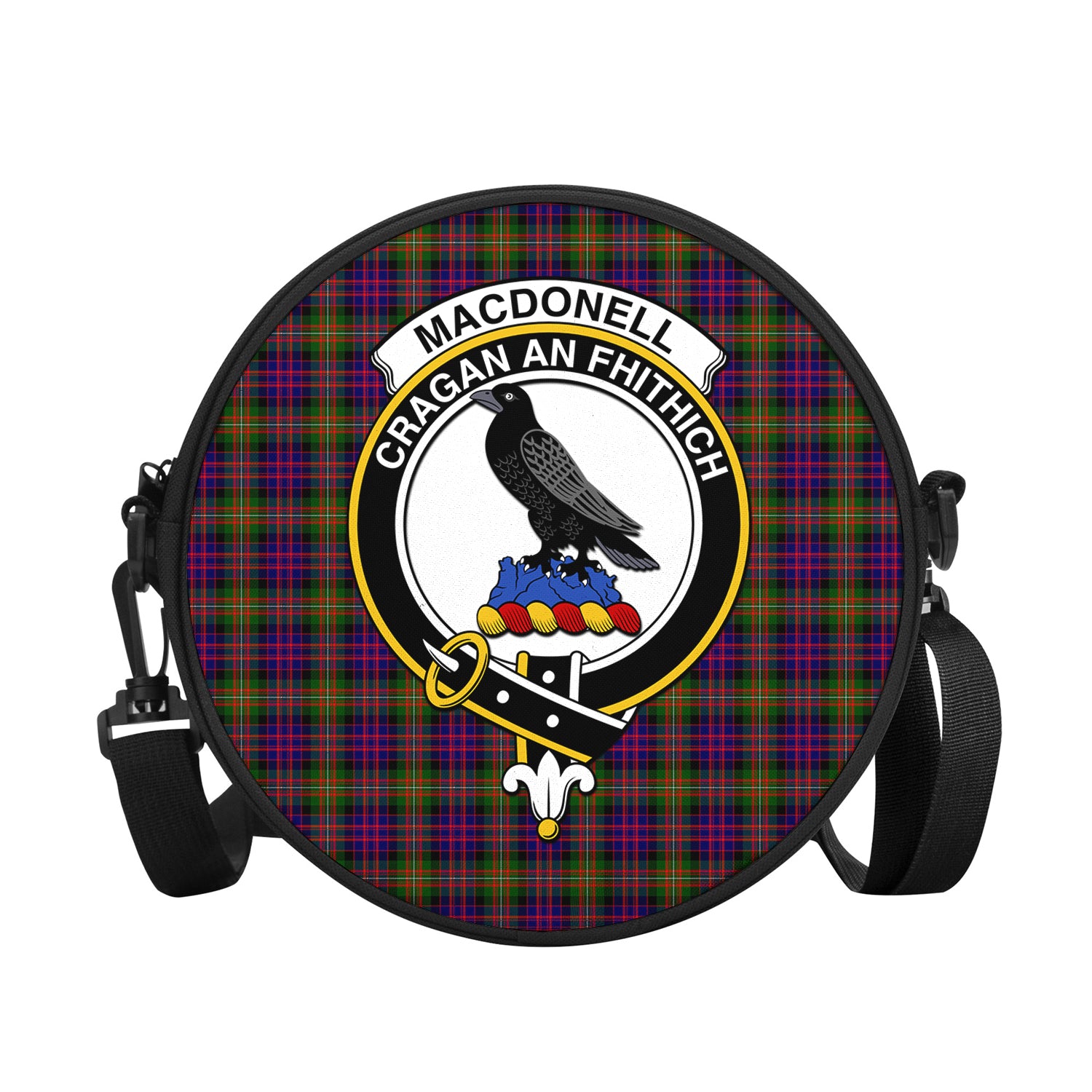 macdonell-of-glengarry-modern-tartan-round-satchel-bags-with-family-crest