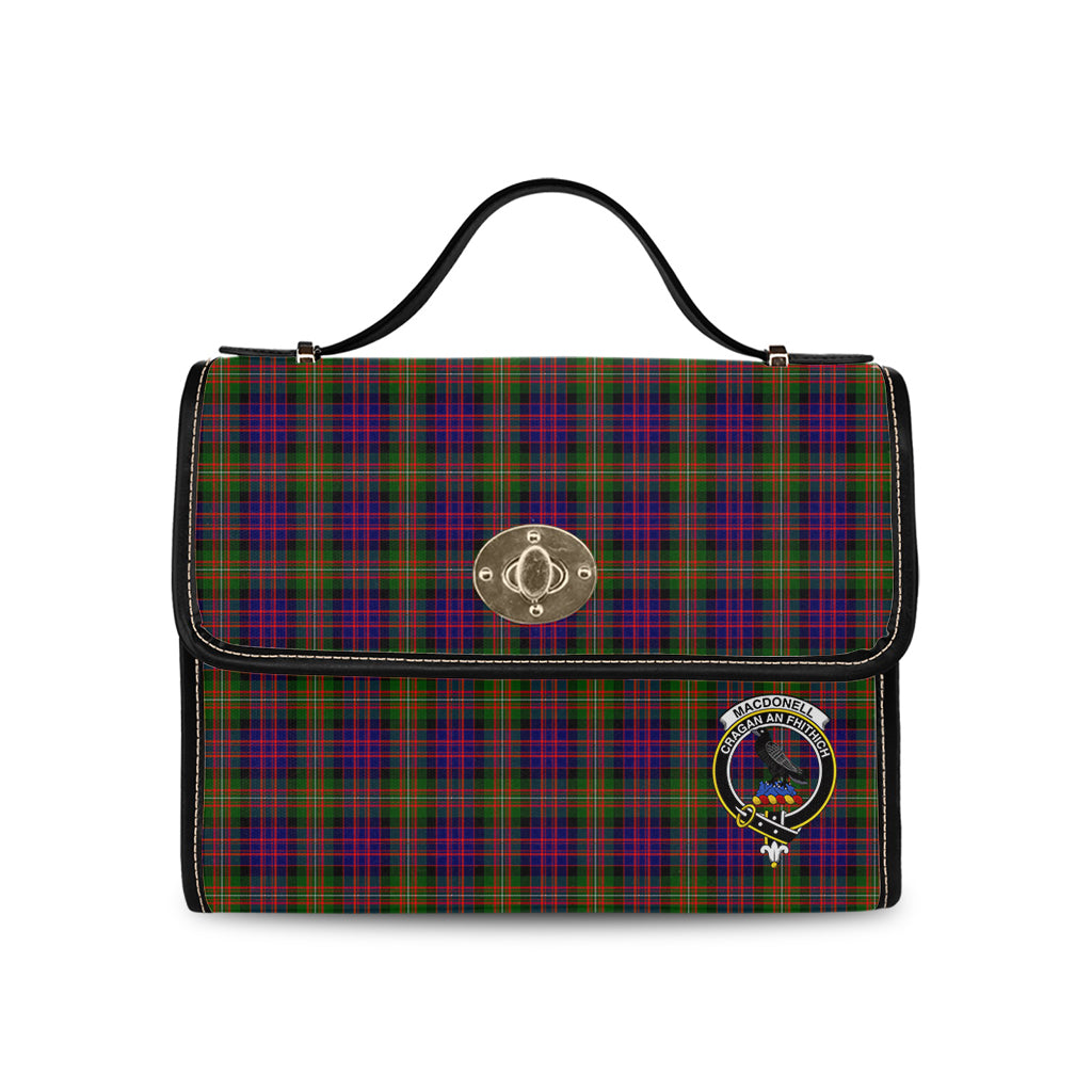 macdonell-of-glengarry-modern-tartan-leather-strap-waterproof-canvas-bag-with-family-crest