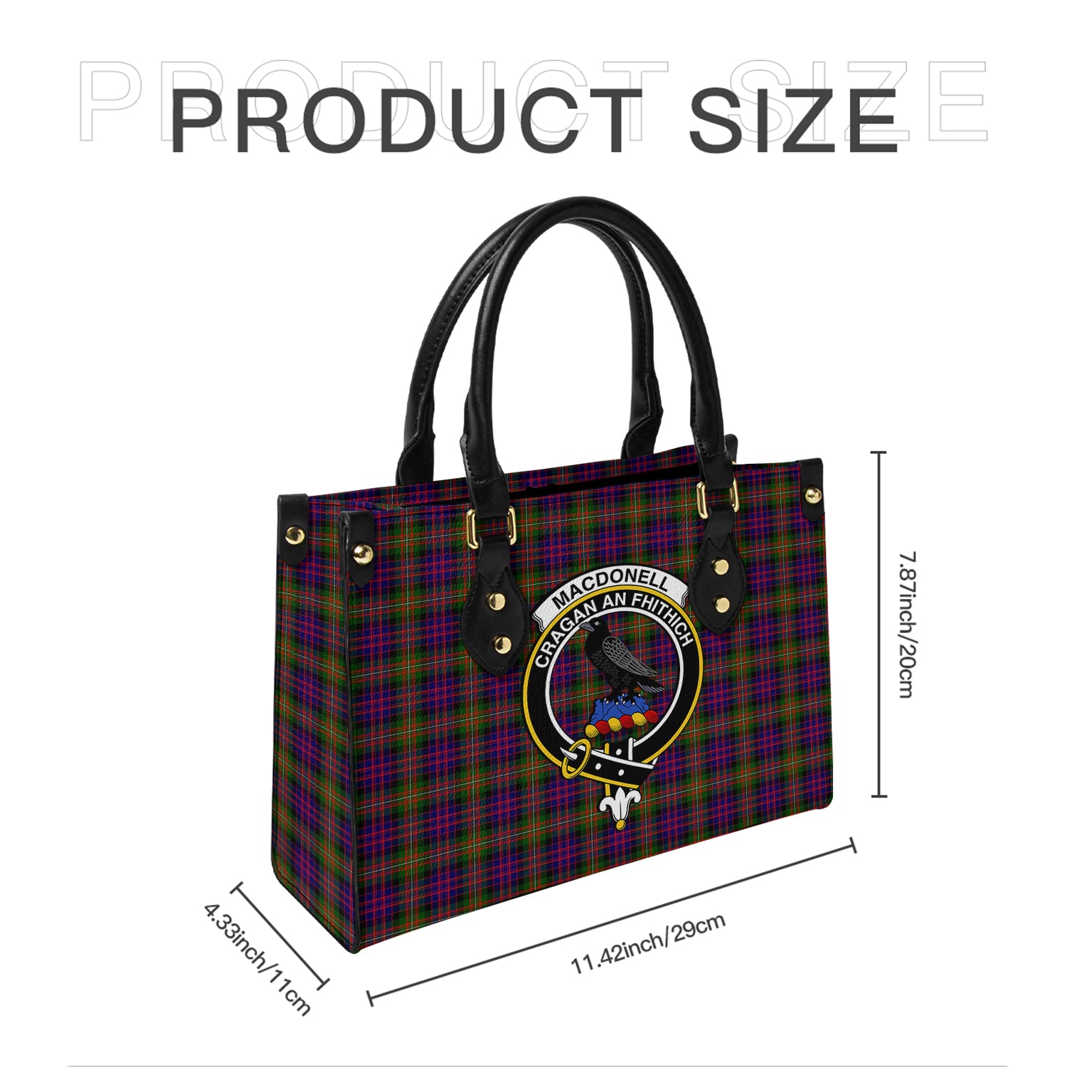macdonell-of-glengarry-modern-tartan-leather-bag-with-family-crest