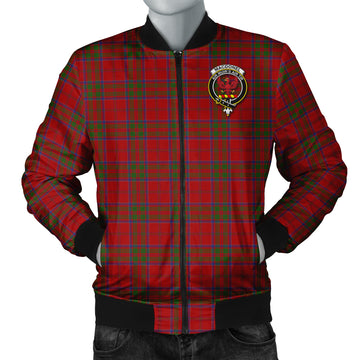 MacDonell of Keppoch Tartan Bomber Jacket with Family Crest