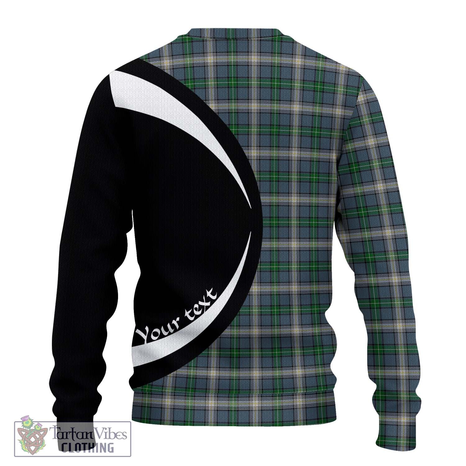 MacDouall Tartan Ugly Sweater with Family Crest Circle Style - Tartan Vibes Clothing