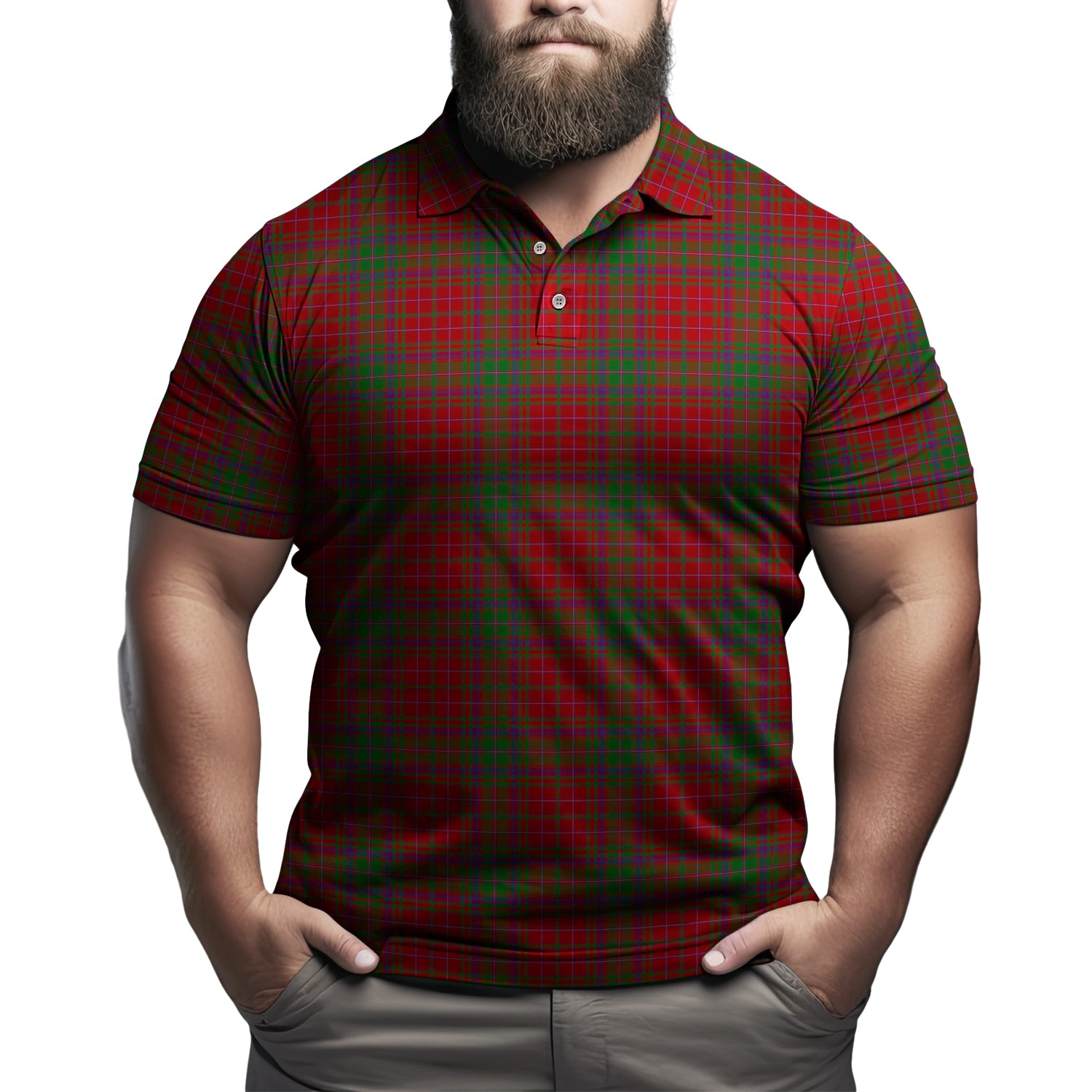 MacDougall (McDougall) Tartan Mens Polo Shirt Kid - Tartan Vibes Clothing