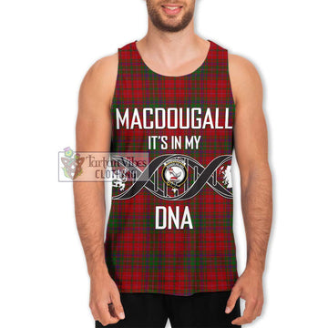MacDougall (McDougall) Tartan Men's Tank Top with Family Crest DNA In Me Style Men - Tartanvibesclothing Shop