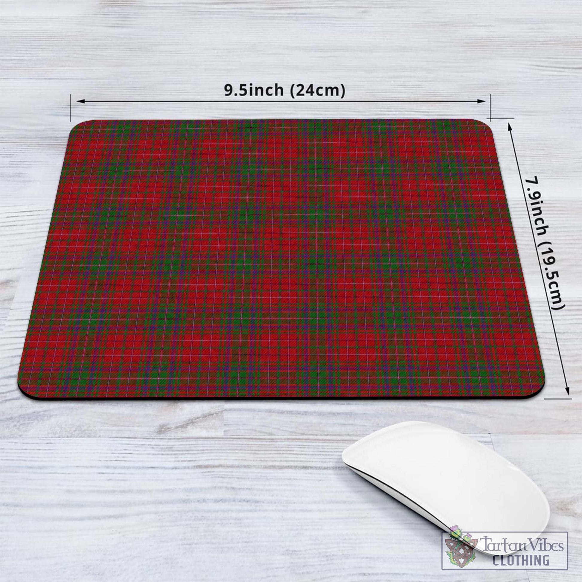 Tartan Vibes Clothing MacDougall Tartan Mouse Pad