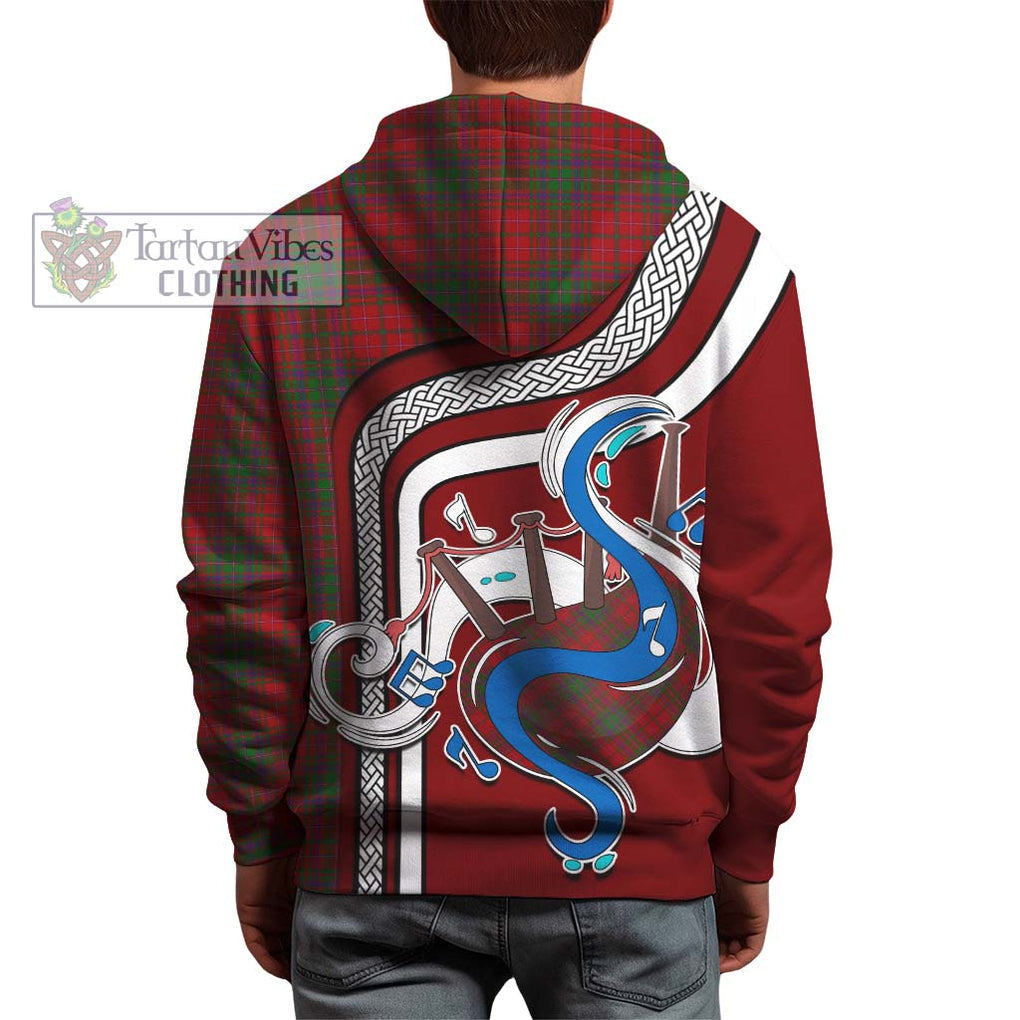 MacDougall (McDougall) Tartan Hoodie with Epic Bagpipe Style - Tartanvibesclothing Shop