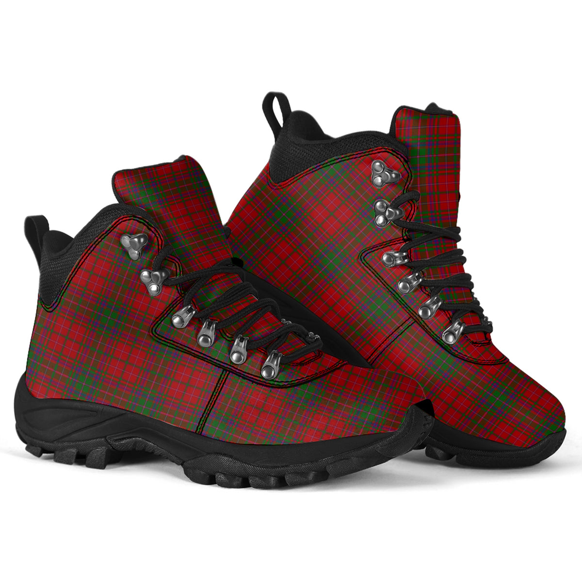 MacDougall Tartan Alpine Boots - Tartanvibesclothing