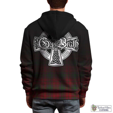 MacDougall (McDougall) Tartan Hoodie Featuring Alba Gu Brath Family Crest Celtic Inspired