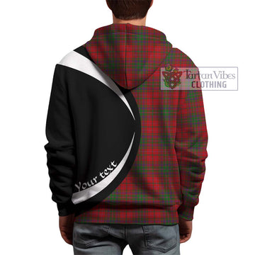 MacDougall (McDougall) Tartan Hoodie with Family Crest Circle Style