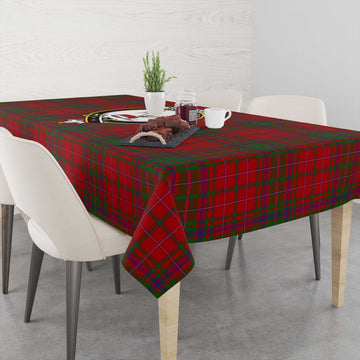 MacDougall Tatan Tablecloth with Family Crest