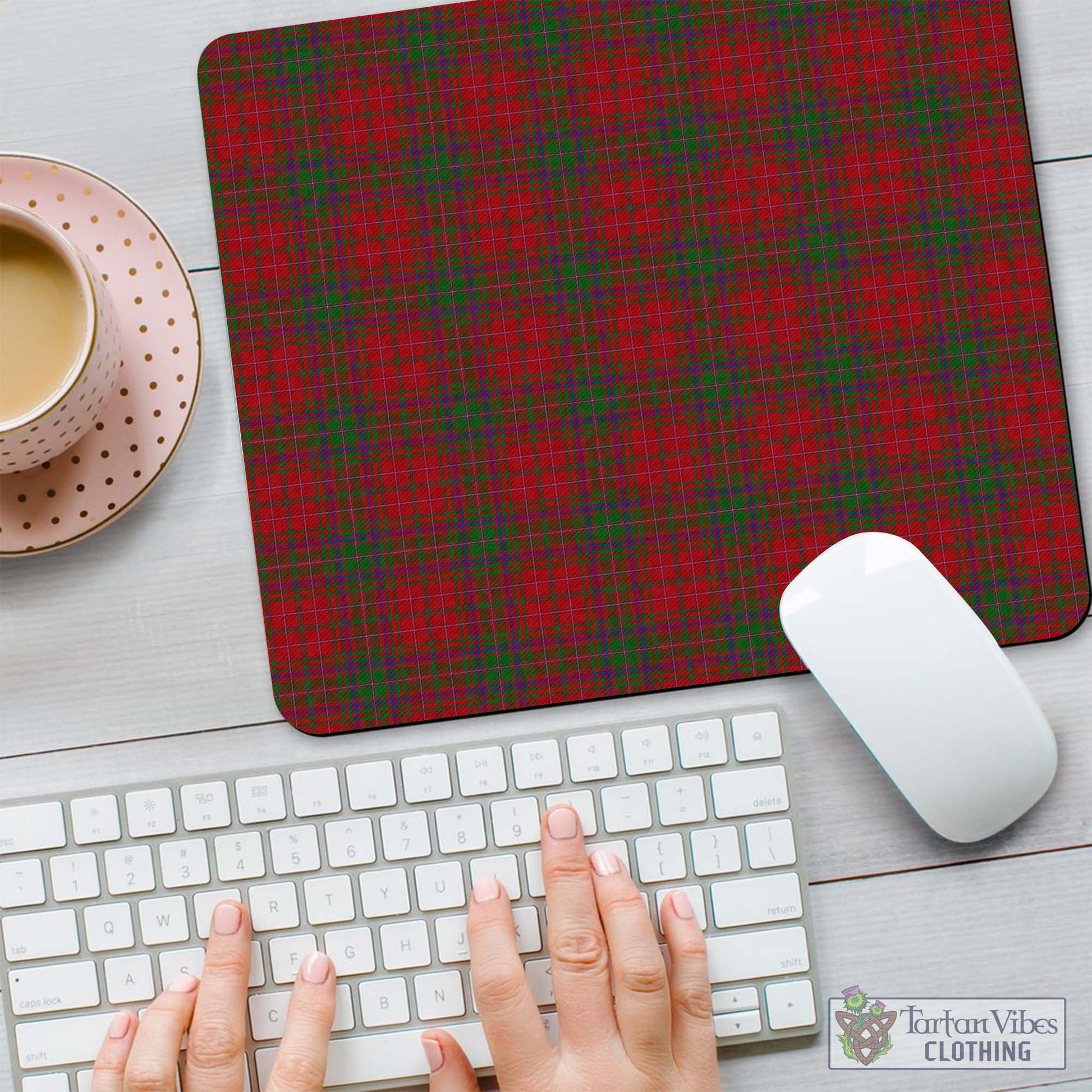 Tartan Vibes Clothing MacDougall Tartan Mouse Pad