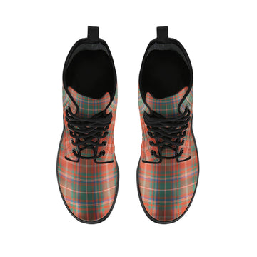 MacDougall Ancient Tartan Leather Boots