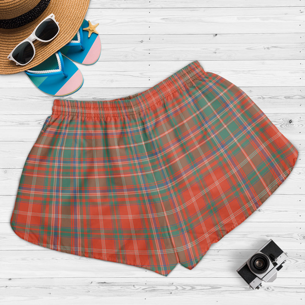 macdougall-ancient-tartan-womens-shorts-with-family-crest