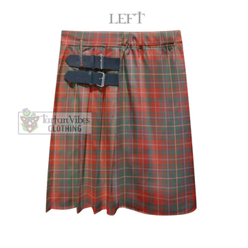MacDougall Ancient Tartan Men's Pleated Skirt - Fashion Casual Retro Scottish Kilt Style