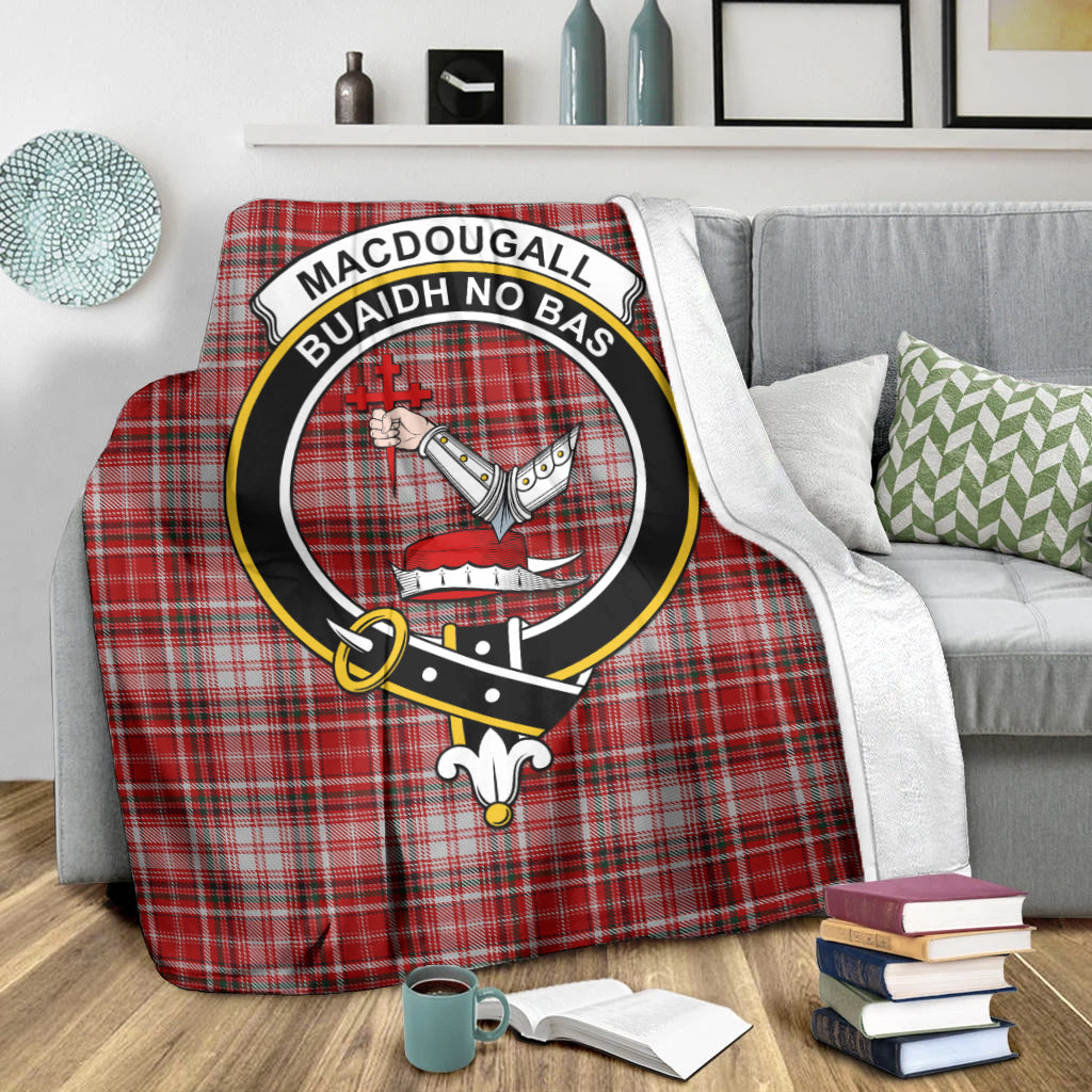 macdougall-dress-tartab-blanket-with-family-crest