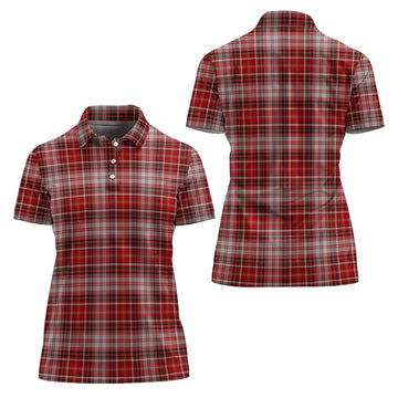 MacDougall Dress Tartan Polo Shirt For Women