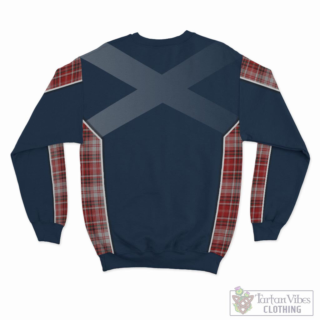 Tartan Vibes Clothing MacDougall Dress Tartan Sweater with Family Crest and Lion Rampant Vibes Sport Style
