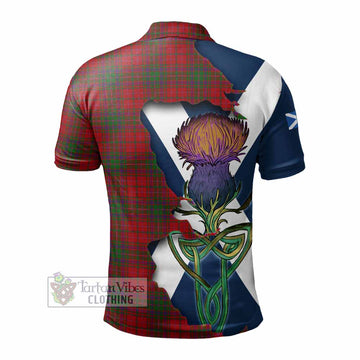 MacDougall (McDougall) Tartan Family Crest Polo Shirt Scottish Thistle Celtic Inspired