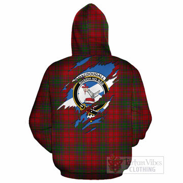 MacDougall (McDougall) Clan Crest In Me Tartan Cotton Hoodie Scotland Flag Style
