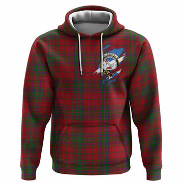 MacDougall (McDougall) Clan Crest In Me Tartan Hoodie Scotland Flag Style