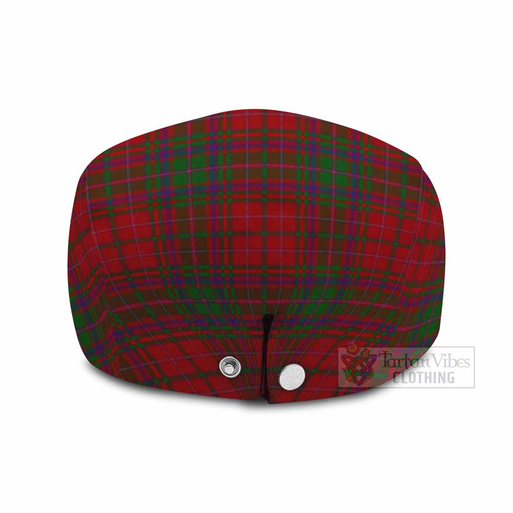 MacDougall (McDougall) Family Crest Tartan Jeff Cap, Tartan Flat Cap