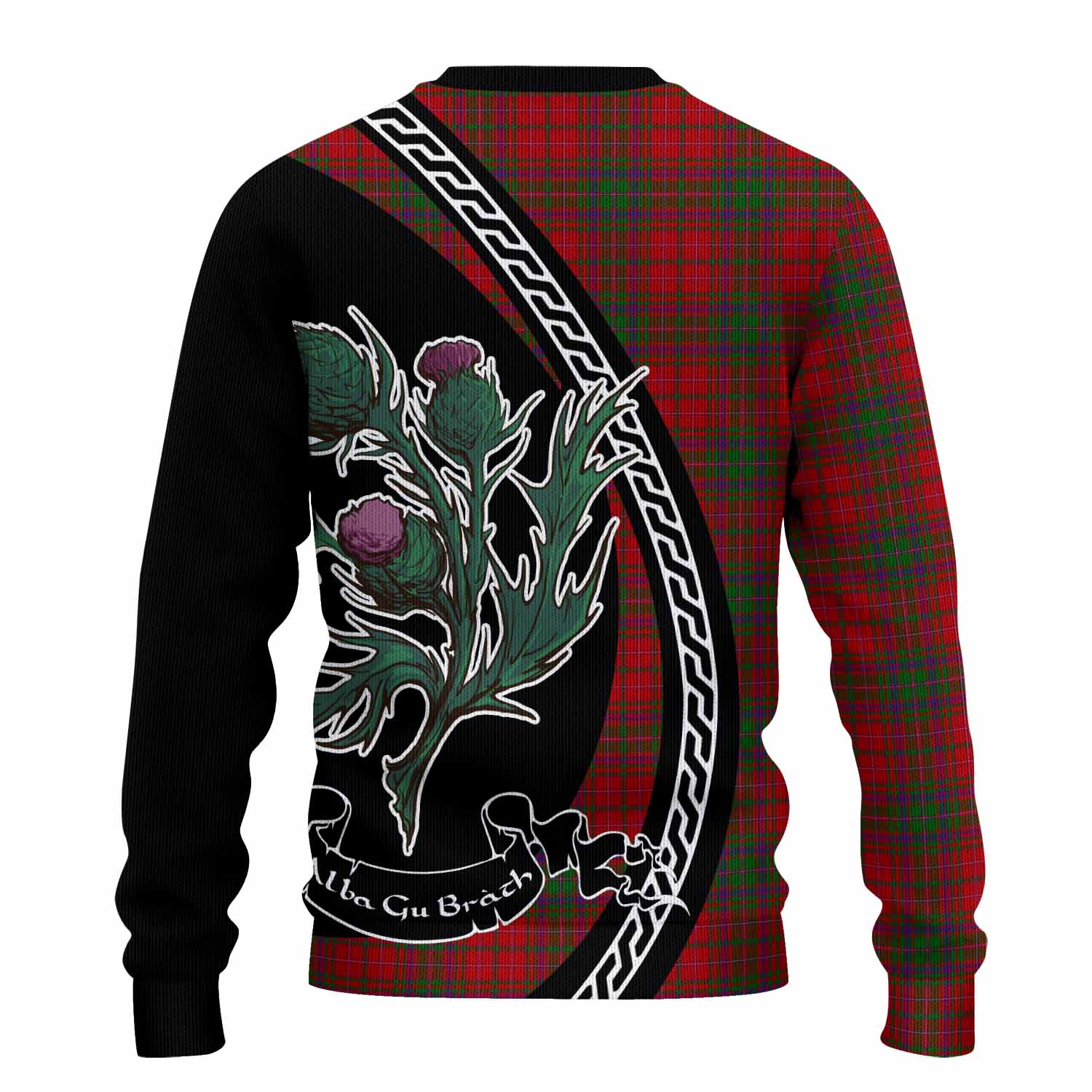 MacDougall (McDougall) Family Crest Tartan Knitted Sweater Alba Thistle Inspired - Tartan Vibes Clothing