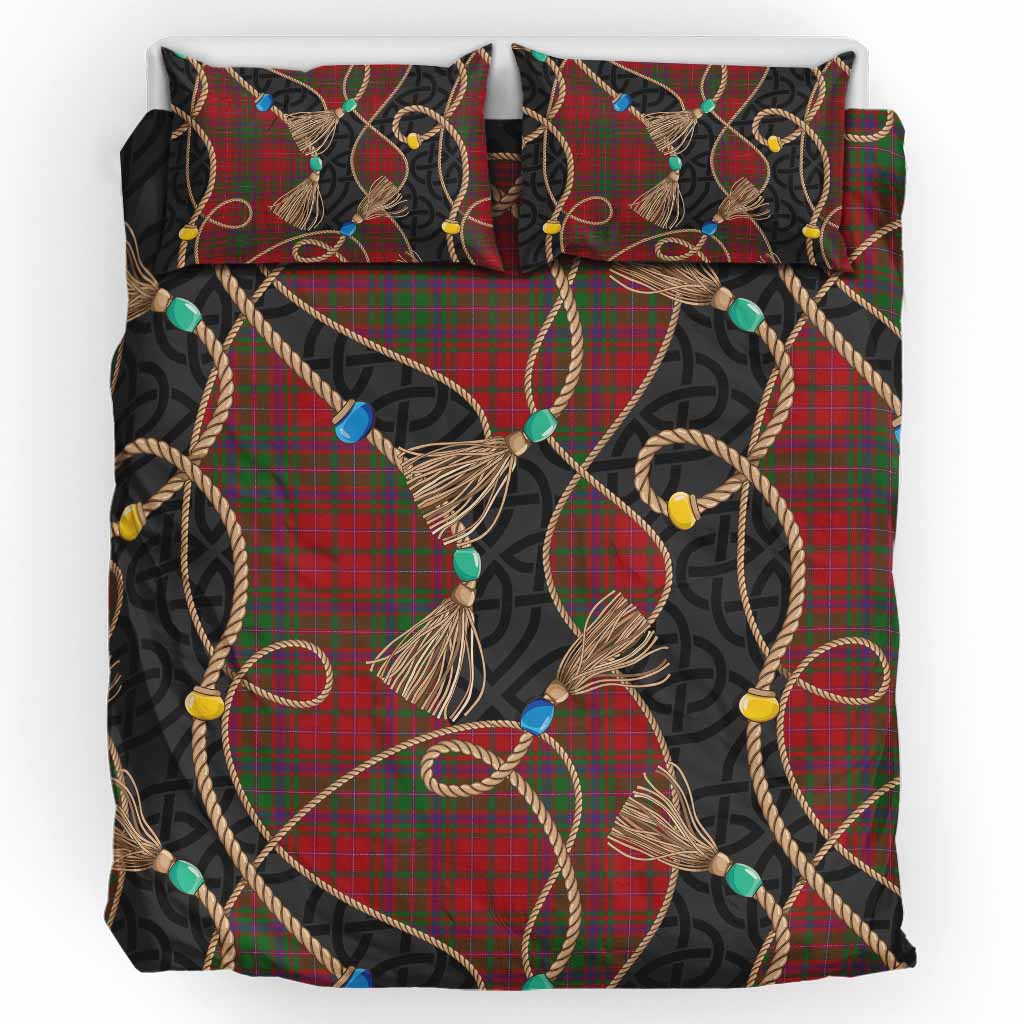 MacDougall (McDougall) Scottish Tartan Twisted Ropes Stylized Bedding Set UK Bedding Set UK King 91*87 inch - Tartan Vibes Clothing