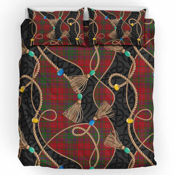 MacDougall (McDougall) Scottish Tartan Twisted Ropes Stylized Bedding Set UK Bedding Set UK King 91*87 inch - Tartan Vibes Clothing