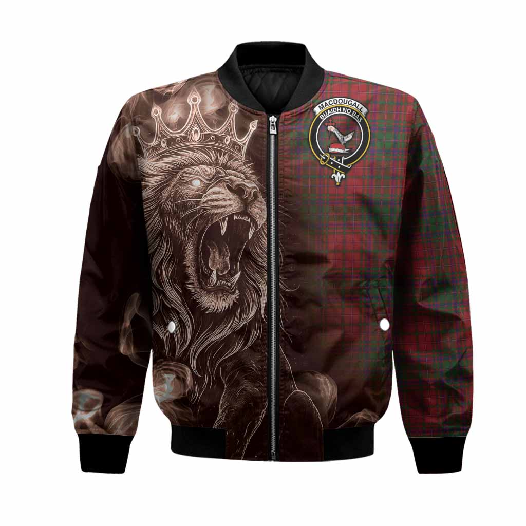 MacDougall (McDougall) Tartan Bomber Jacket Roaring Lion Heritage