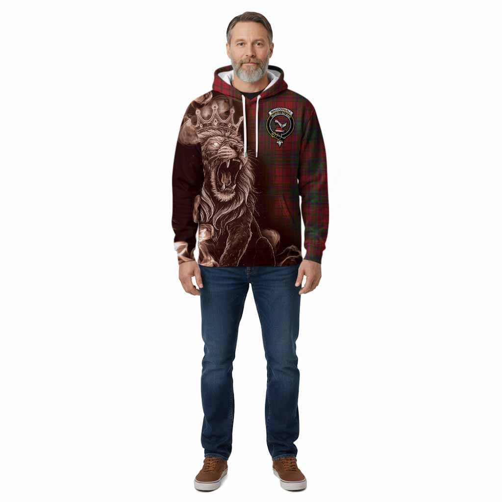 MacDougall (McDougall) Tartan Cotton Hoodie Roaring Lion Heritage