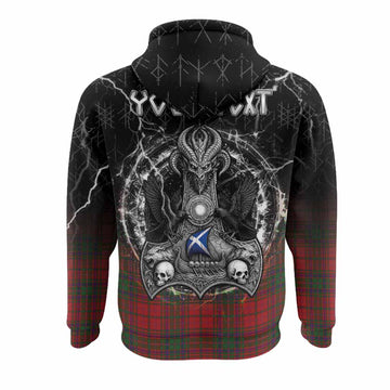 MacDougall (McDougall) Tartan Crest Hoodie Celtic Odin's Raven Legacy