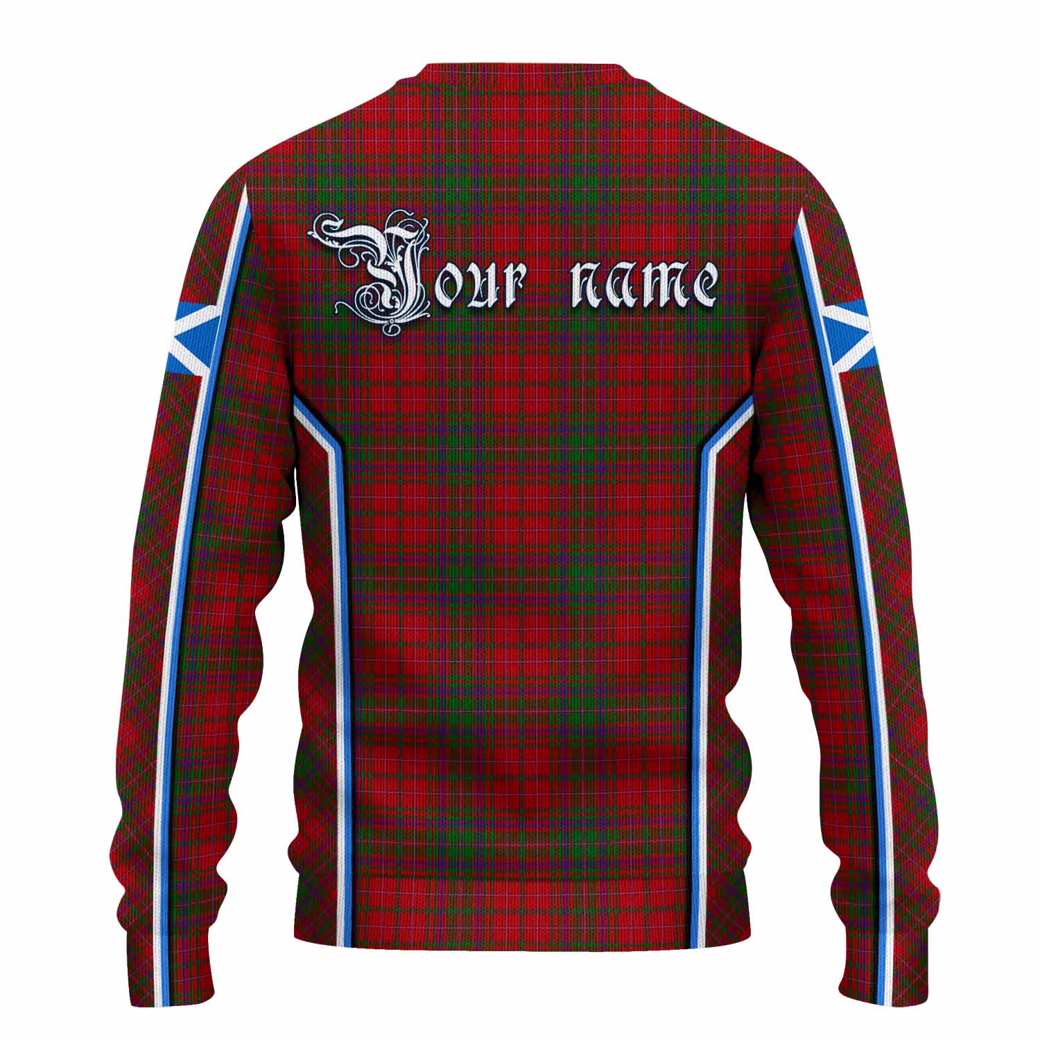 MacDougall (McDougall) Tartan Crest Knitted Sweater Scotland Coat of Arm Flag Style - Tartan Vibes Clothing
